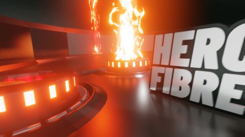 Conceptual Hero Fibre Internet Advert